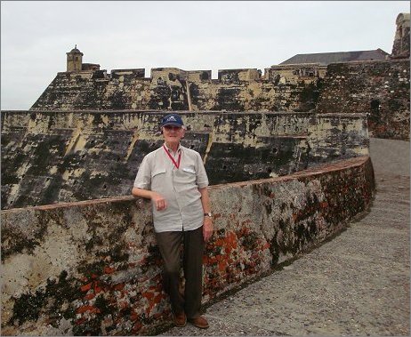 Fred R. Krug in Cartagena, Colombia