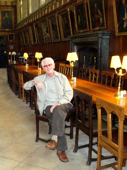 Fred R. Krug in Hogwart's Great Hall