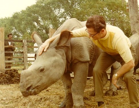 documentary producer Fred R. Krug in Gauhati, India