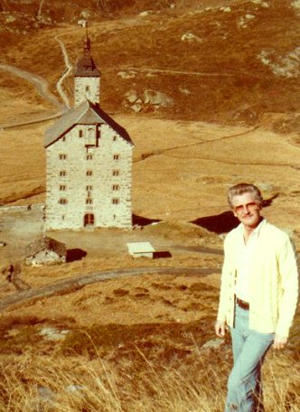 Fred R. Krug at the Simplon Pass, Barry of the Great St. Bernhardt