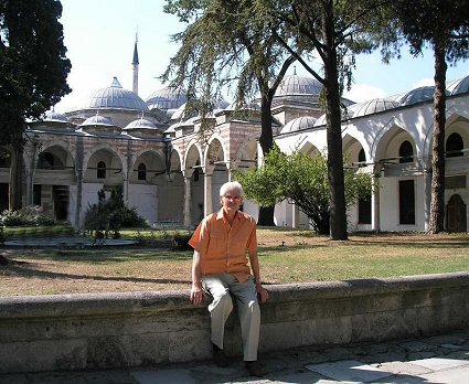 Fred R. Krug at Topkapi Palace